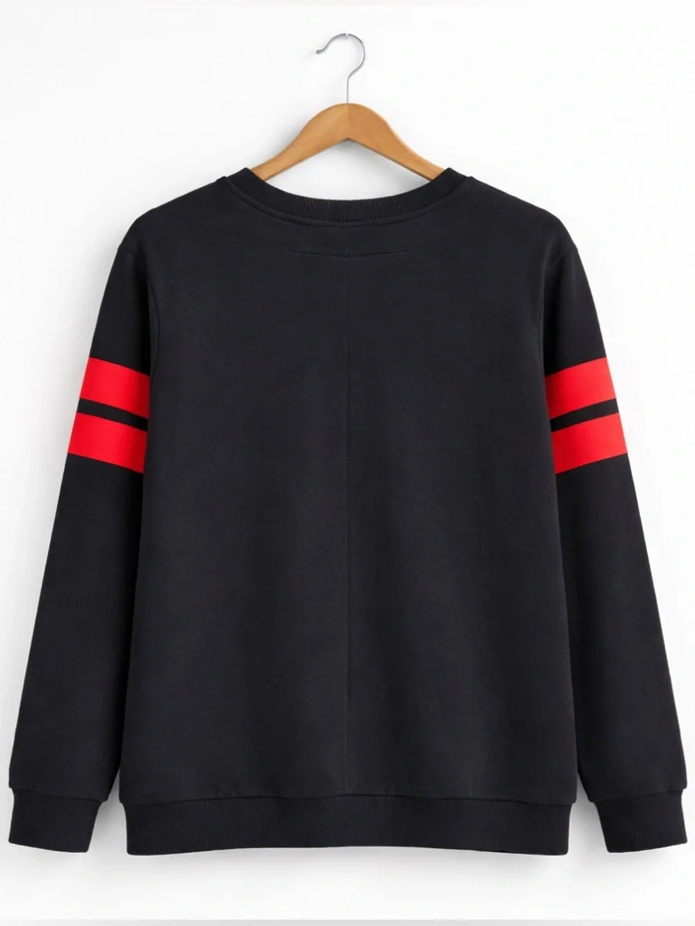Givenchy Paris Graphic Sweatshirt “17” Black Red Stripe Cotton size M Streetwear - Picture 2 of 8